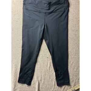 Lululemon Wunder Under Cropped Leggings Black Size 6 Classic Style